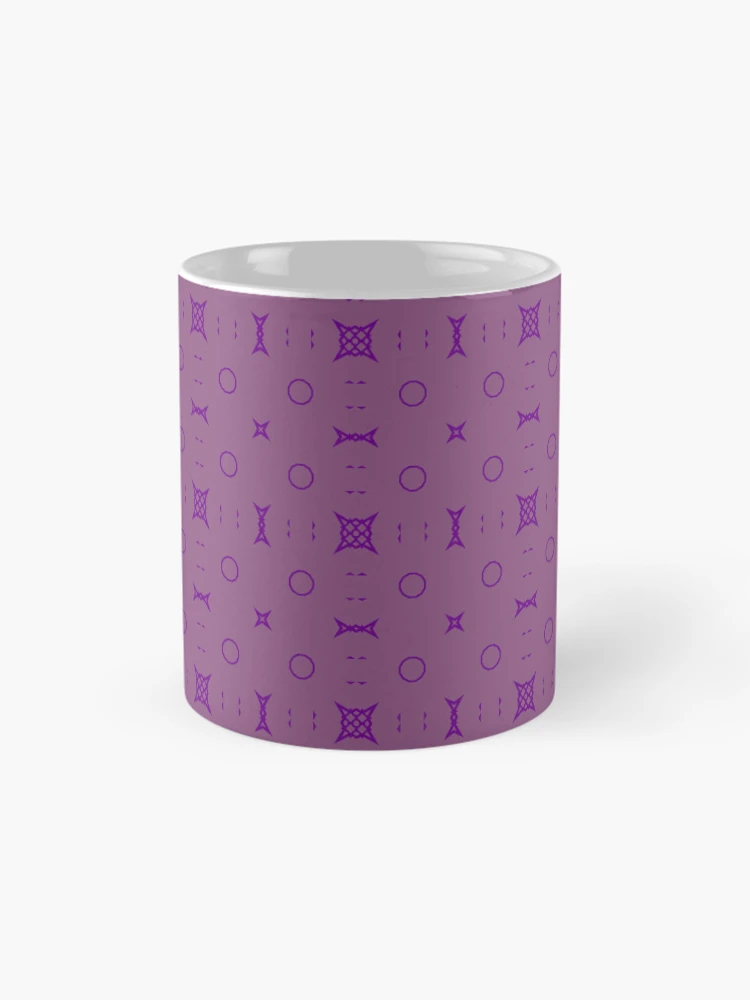 Thumbnail 4 of 6, Coffee Mug, Deep Purple Raspberry designed and sold by Mindi Maxine.