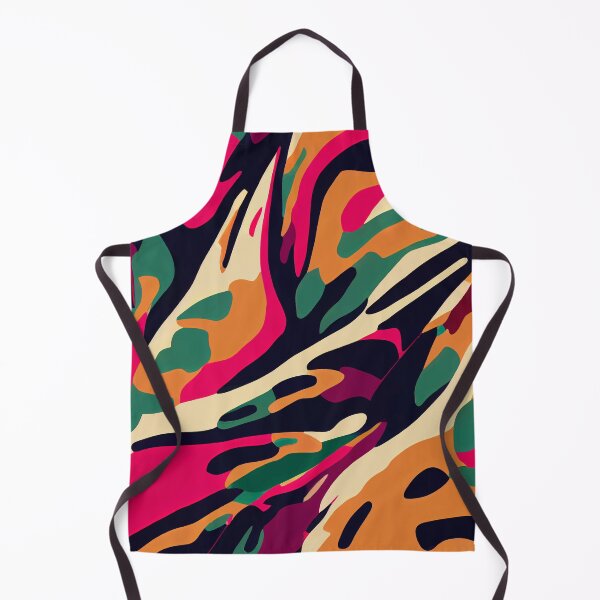 Item preview, Abstract Colorful Camo Seamless Pattern designed and sold by MadSwellDesigns.