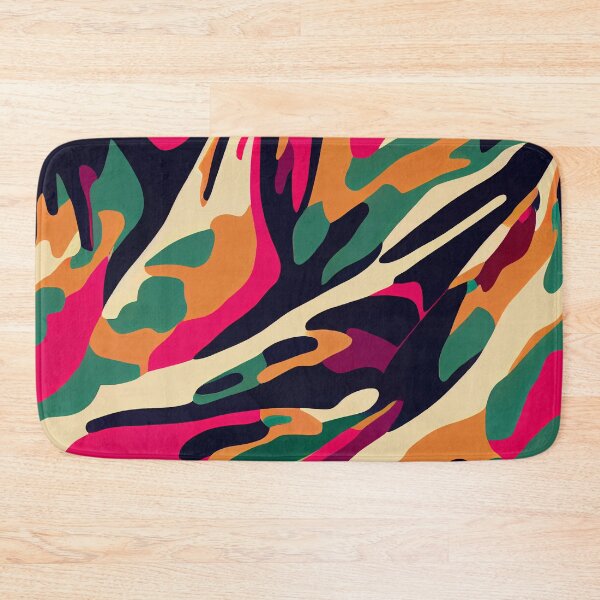 Item preview, Abstract Colorful Camo Seamless Pattern designed and sold by MadSwellDesigns.