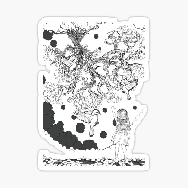 Upside Down Sticker