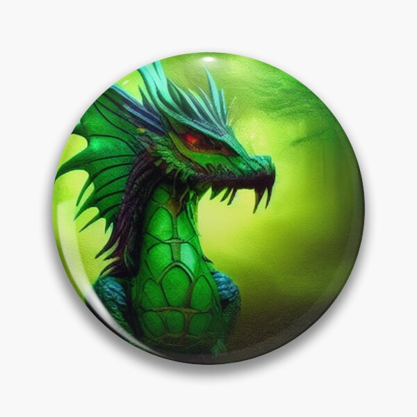 Item preview, Spiny Green Baby Dragon designed and sold by dragynrain.