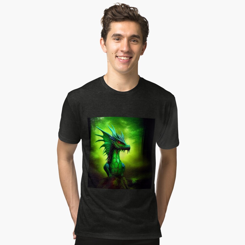 Item preview, Tri-blend T-Shirt designed and sold by dragynrain.