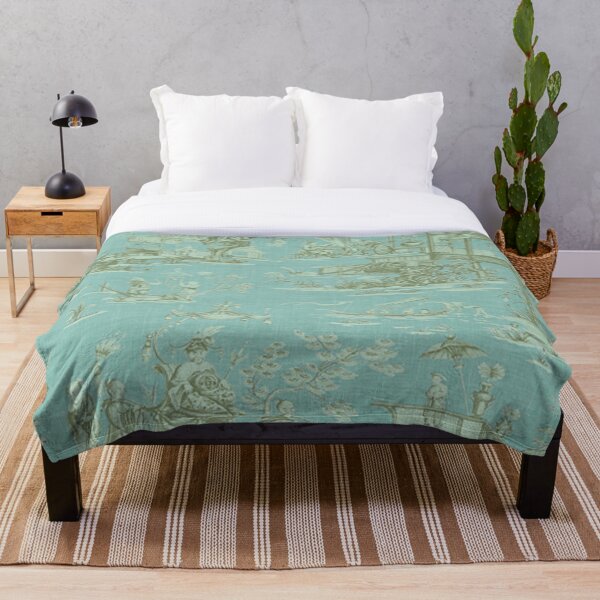Item preview, Chinoiserie aguamarina designed and sold by Kristina  Sale.