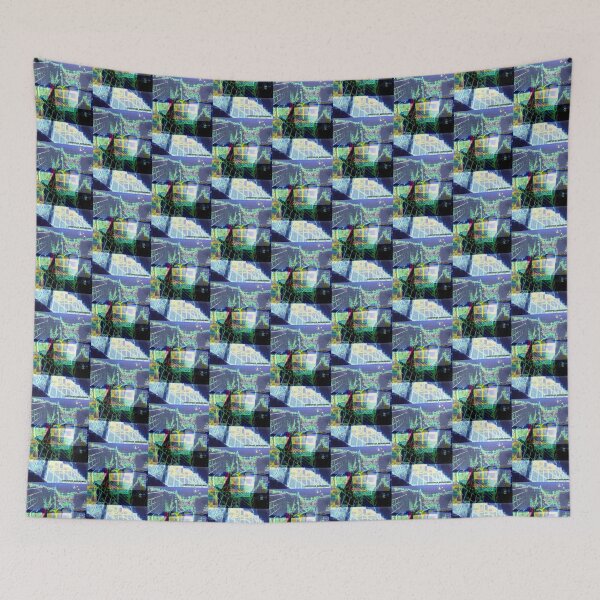 Item preview, geometric shapes pattern .collage by smiley 100.   c.a.2022 designed and sold by smiley100.