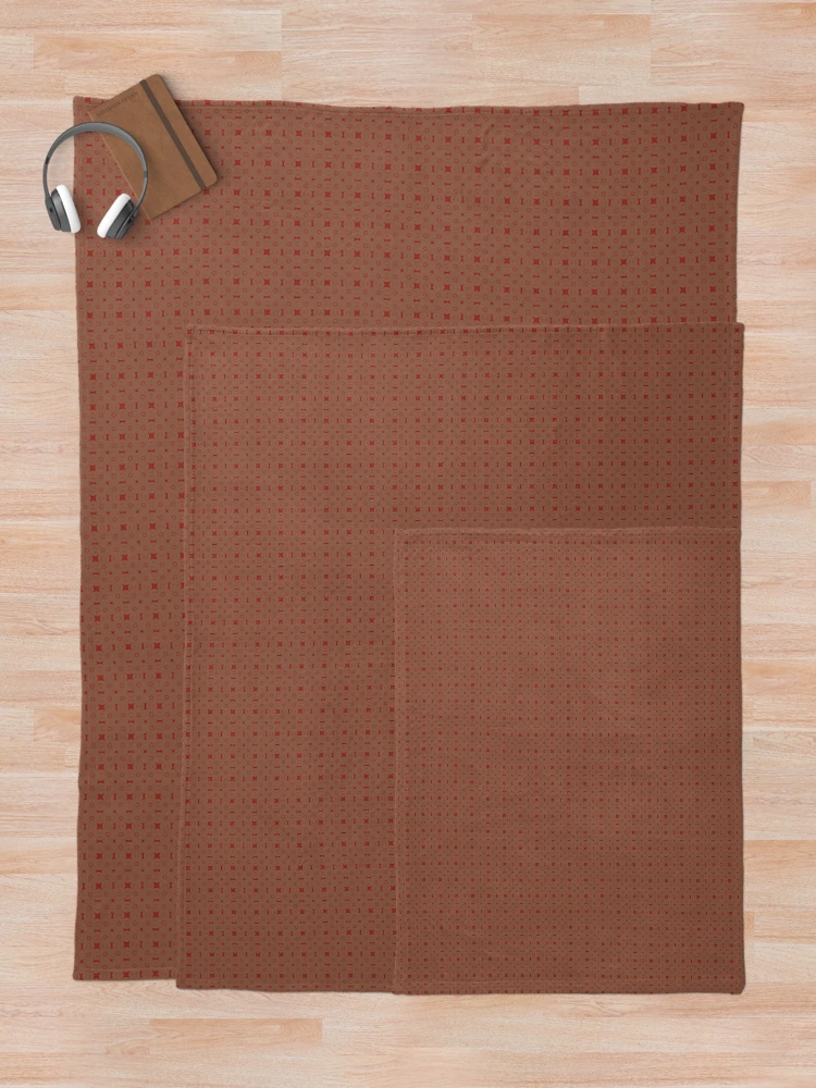 Thumbnail 5 of 6, Throw Blanket, Mini Red Raspberry designed and sold by Mindi Maxine.