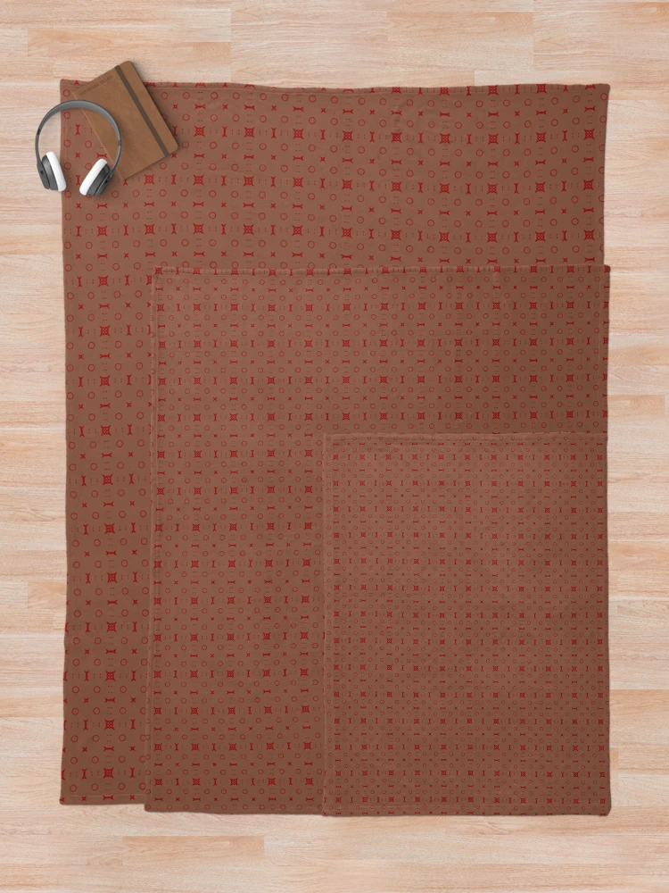 Thumbnail 5 of 6, Throw Blanket, Red Raspberry designed and sold by Mindi Maxine.