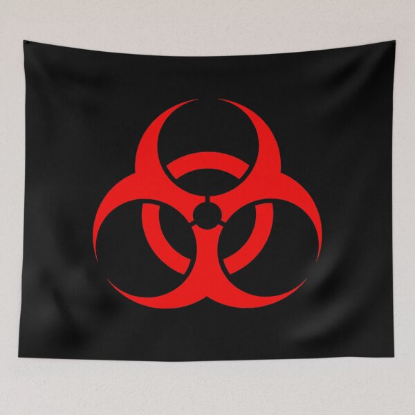 Item preview, Biohazard (red) designed and sold by Niteshift-.