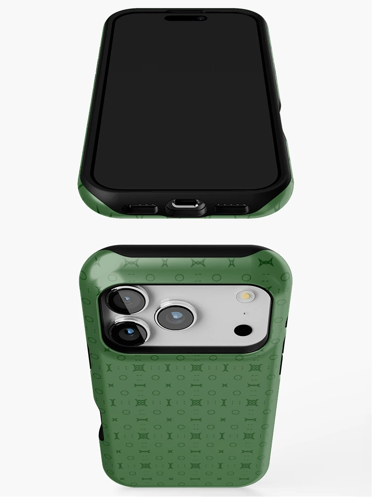 Thumbnail 3 of 4, iPhone Case, Mini Green Raspberry designed and sold by Mindi Maxine.