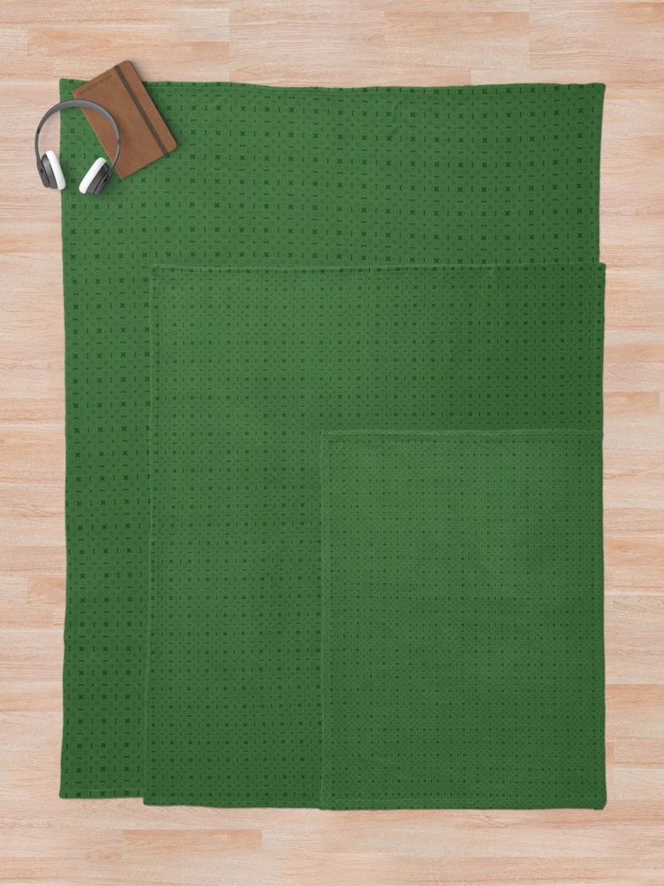 Thumbnail 5 of 6, Throw Blanket, Mini Green Raspberry designed and sold by Mindi Maxine.