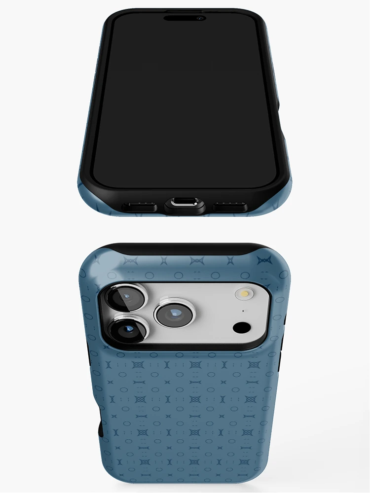 Thumbnail 3 of 4, iPhone Case, Mini Blue Raspberry designed and sold by Mindi Maxine.