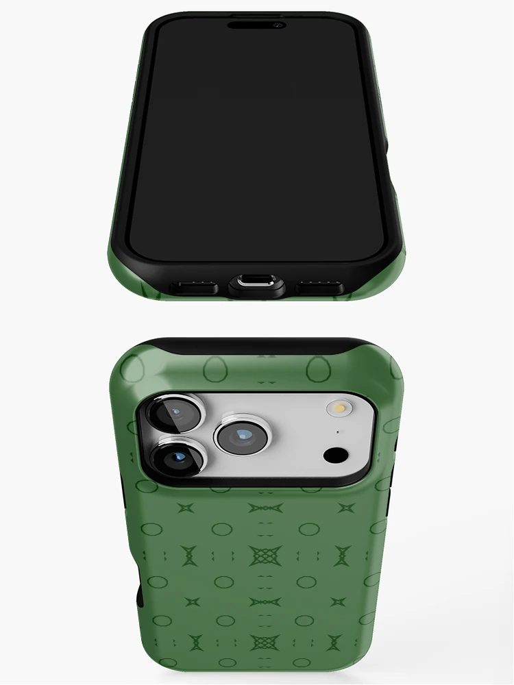 Thumbnail 3 of 4, iPhone Case, Green Raspberry designed and sold by Mindi Maxine.