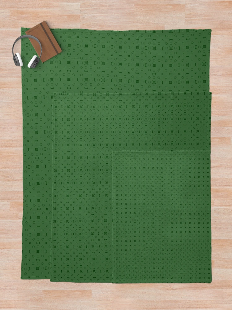 Thumbnail 5 of 6, Throw Blanket, Green Raspberry designed and sold by Mindi Maxine.