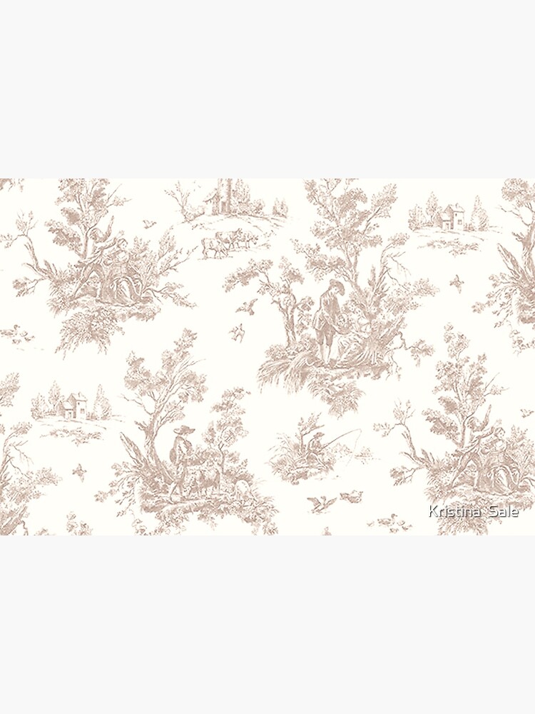 Discover The Woods French Toile Bath Mat