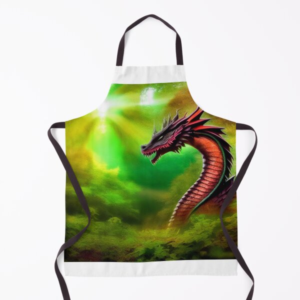 Item preview, Purple and Red Dragon in the Forest Light designed and sold by dragynrain.