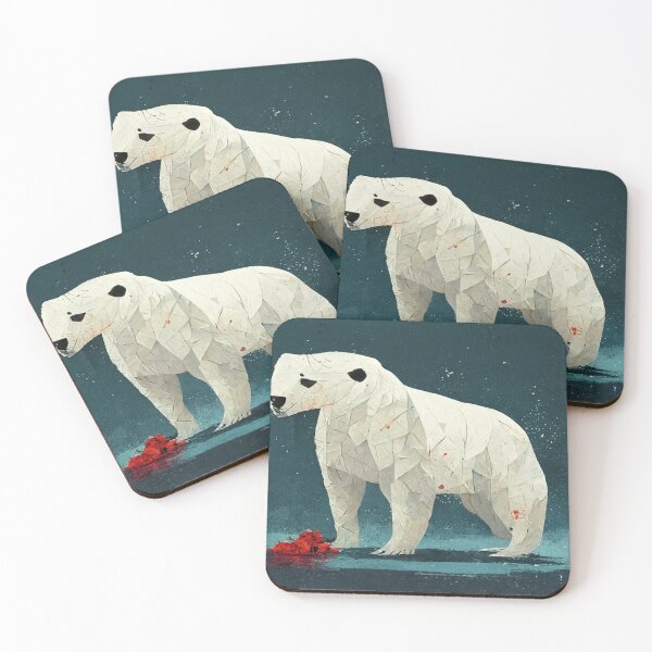 Item preview, Sad Polar Bear designed and sold by BraveFellow.