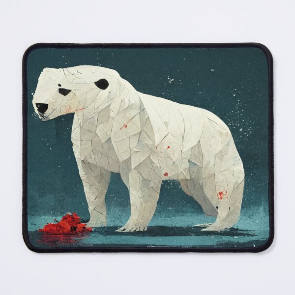 Item preview, Sad Polar Bear designed and sold by BraveFellow.
