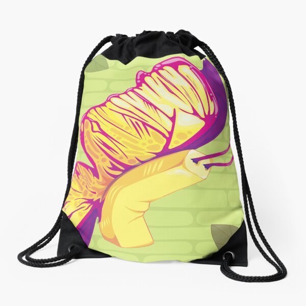 Butterfly - Right Facing Drawstring Bag