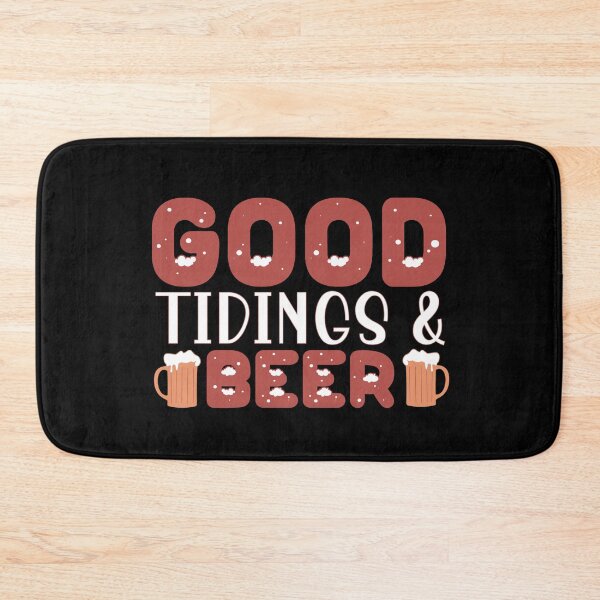 Item preview, Good Tidings & Beer Funny Christmas Beer Drinking  designed and sold by Got2BSnazzy.