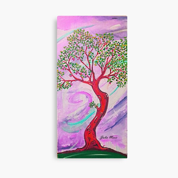 Love under a Purple Sky Canvas Print