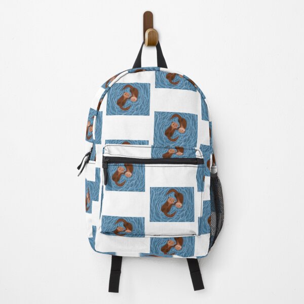 Item preview, Cute otters holding hands designed and sold by ALAEEDDINEBHM.