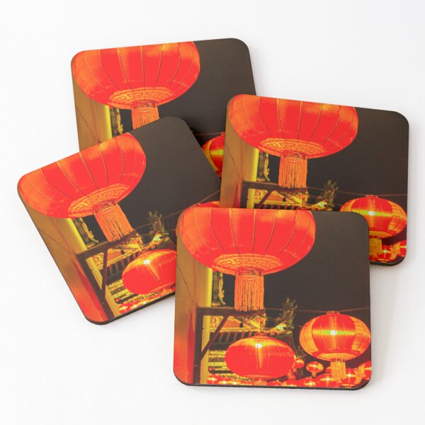 Item preview, Red lantern street lights for Chinese New Year designed and sold by kall3bu.