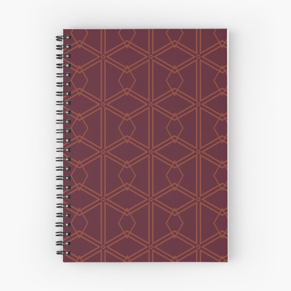 Item preview, Maroon Diamond Spirals designed and sold by Mindi Maxine.