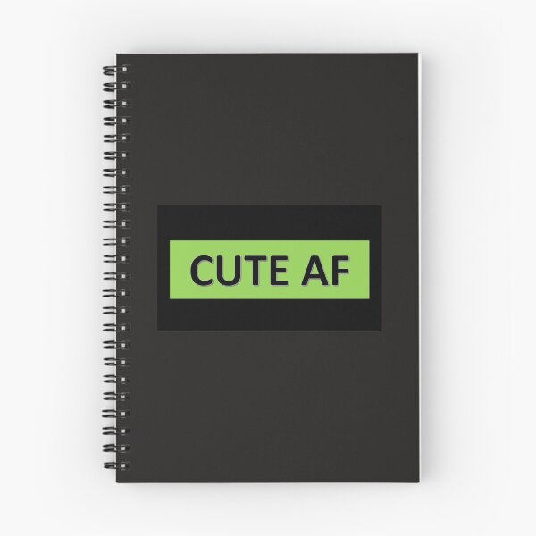 Item preview, Cute AF designed and sold by AdzSpirit.