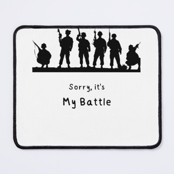 Item preview, My Battle t-shirt designed and sold by SenhajiWorld.