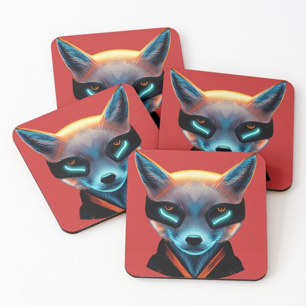 Item preview, Tech-Noir Fox designed and sold by AEIBdesign.