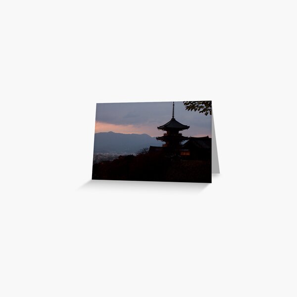 kiyomizu-dera Greeting Card