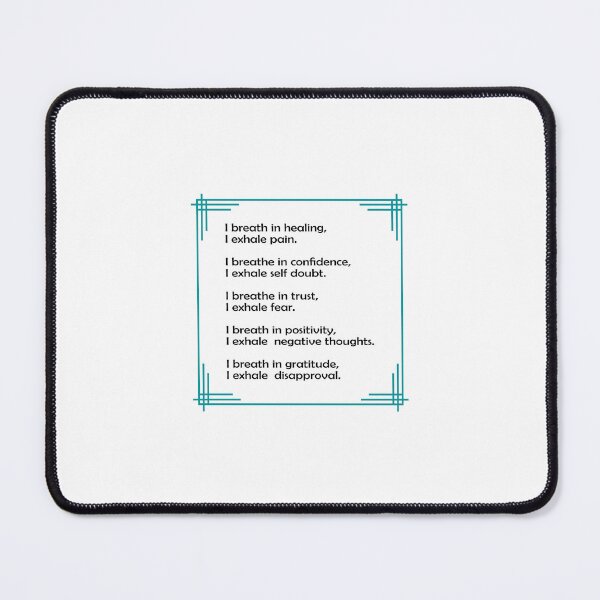 Item preview, Inhale Exhale Positive Affirmations  designed and sold by Inspirationmotivation.