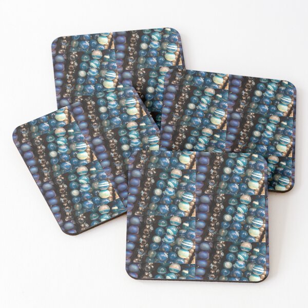 Item preview, Beads in blue colors by Iritof designed and sold by iritof.