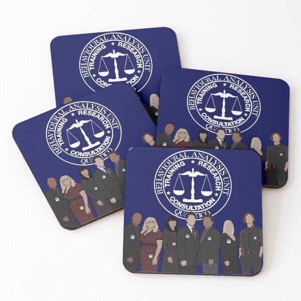 Item preview, FBI Behavioural Analysis Unit Team with Logo designed and sold by AbiTheKhaleesi.