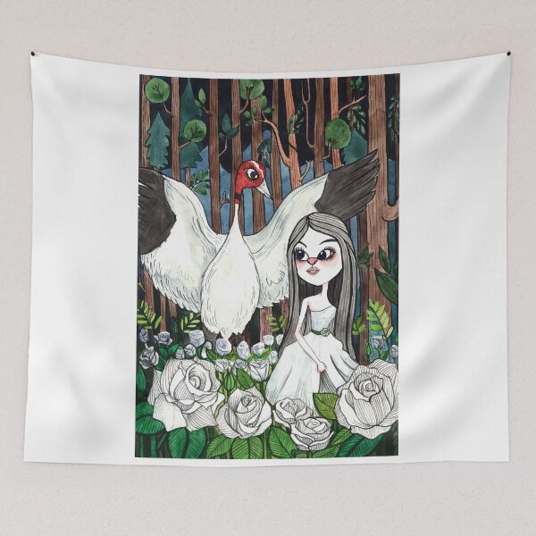 Item preview, Sarus Crane Girl designed and sold by TilaiiDIYDesign.