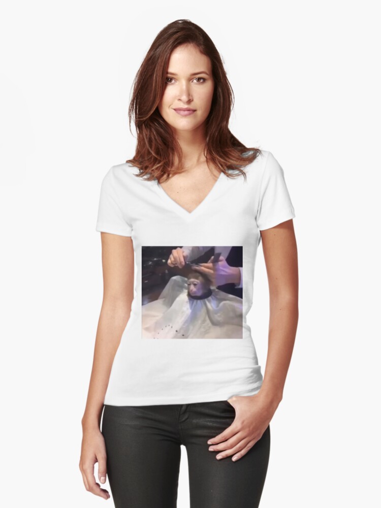 Monkey Haircut T Shirt By Solidmega Redbubble