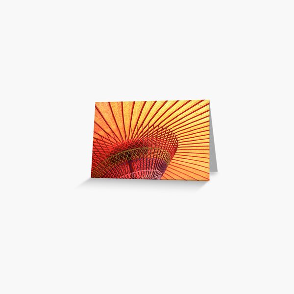 kyo-wagasa Greeting Card