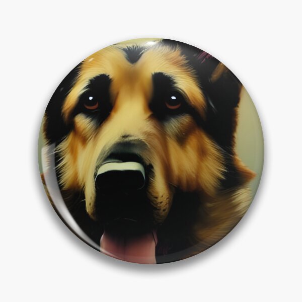 Item preview, German shepherd portrait - classic Shepherd  designed and sold by Devin Farinsky.