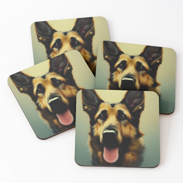 Item preview, German shepherd portrait - classic Shepherd  designed and sold by Devin Farinsky.