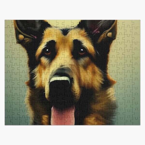 Classic German Shepherd Jigsaw Puzzle