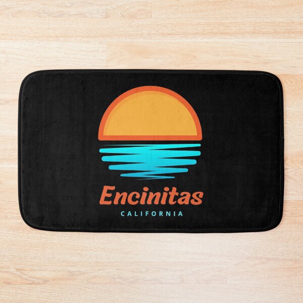 Item preview, Encinitas California - Waves and Sunset designed and sold by MtWoodsonSales.