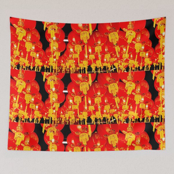 Item preview, Red lantern roof decoration for Chinese New Year 3 designed and sold by kall3bu.