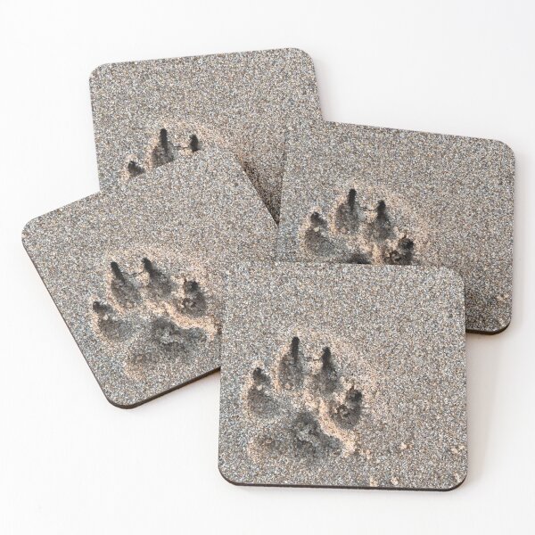 Item preview, dog paw mark in the sand designed and sold by JukeBoxPixelArt.