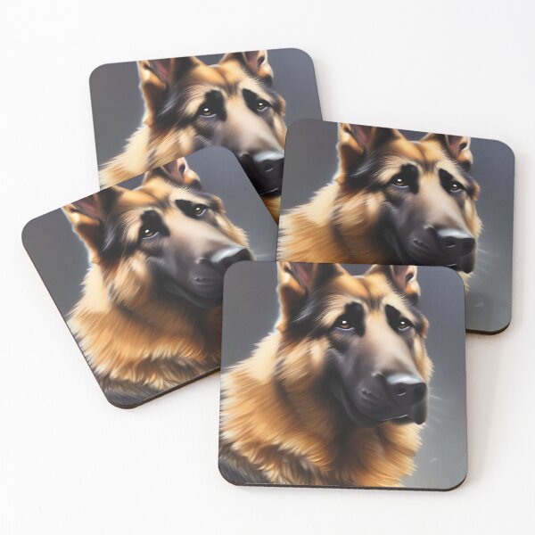 Item preview, Majestic German shepherd portrait - classic Shepherd  designed and sold by Devin Farinsky.