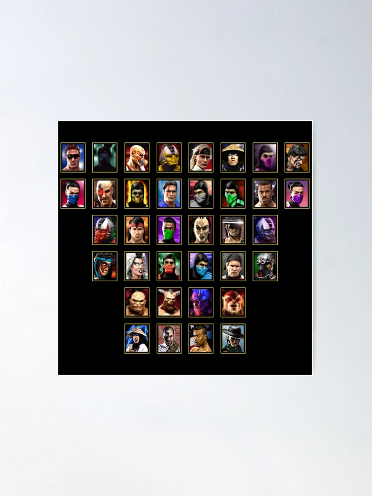 Nice Tekken 8 character select screen mockup created by fan with