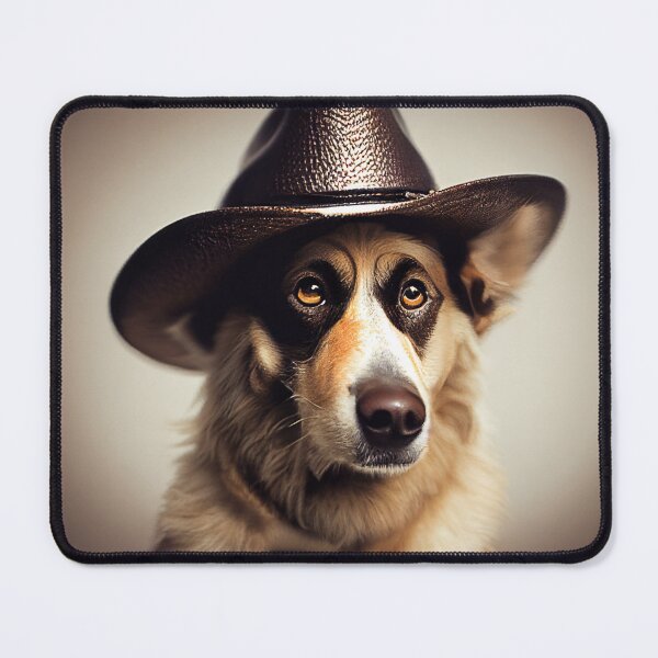 Item preview, German Shepherd Cowboy Hat portrait Funny Shepherd  designed and sold by ONORMAL.