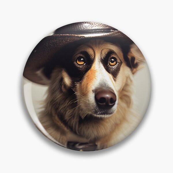 Item preview, German Shepherd Cowboy Hat portrait Funny Shepherd  designed and sold by ONORMAL.