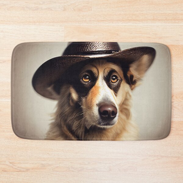 Item preview, German Shepherd Cowboy Hat portrait Funny Shepherd  designed and sold by ONORMAL.