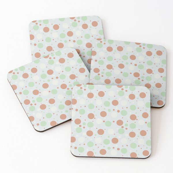 Item preview, Dot design, seamless pattern, nebula, antique brass, pixie green designed and sold by LishiArts.