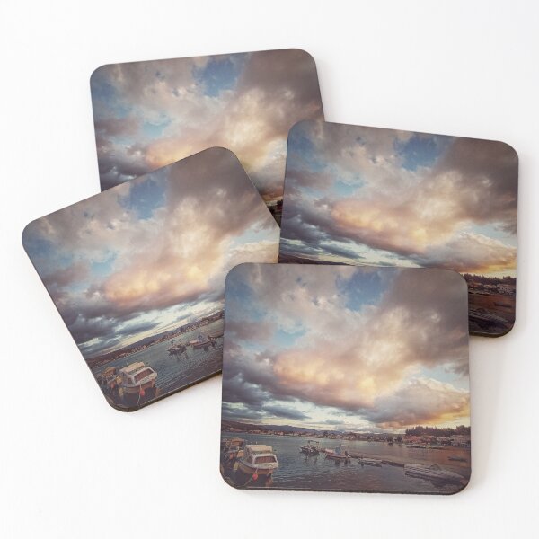 Item preview, Stormy Skies Sunset over Sidari Corfu Ionian Islands Greece designed and sold by nickbrayimages.