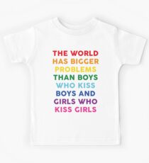 The World Has Bigger Problems Kids T-Shirt